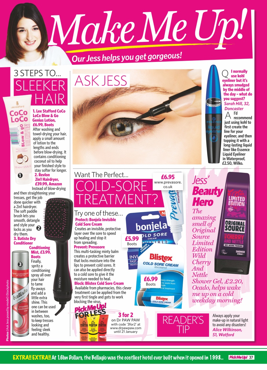 Pick Me Up Preview Pages