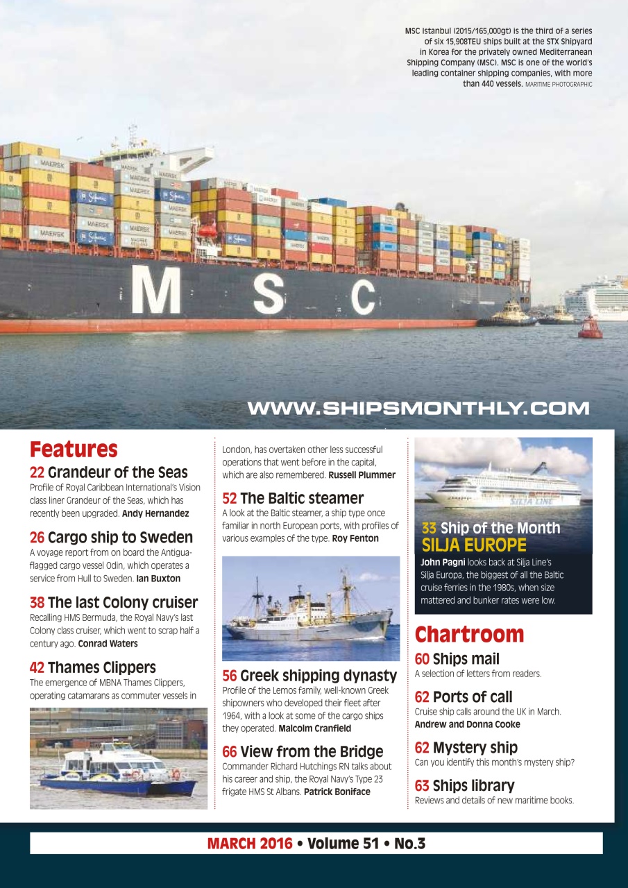 Ships Monthly Preview Pages