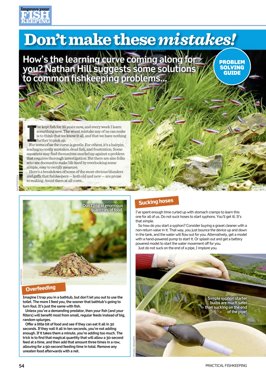 Practical Fishkeeping Preview Pages