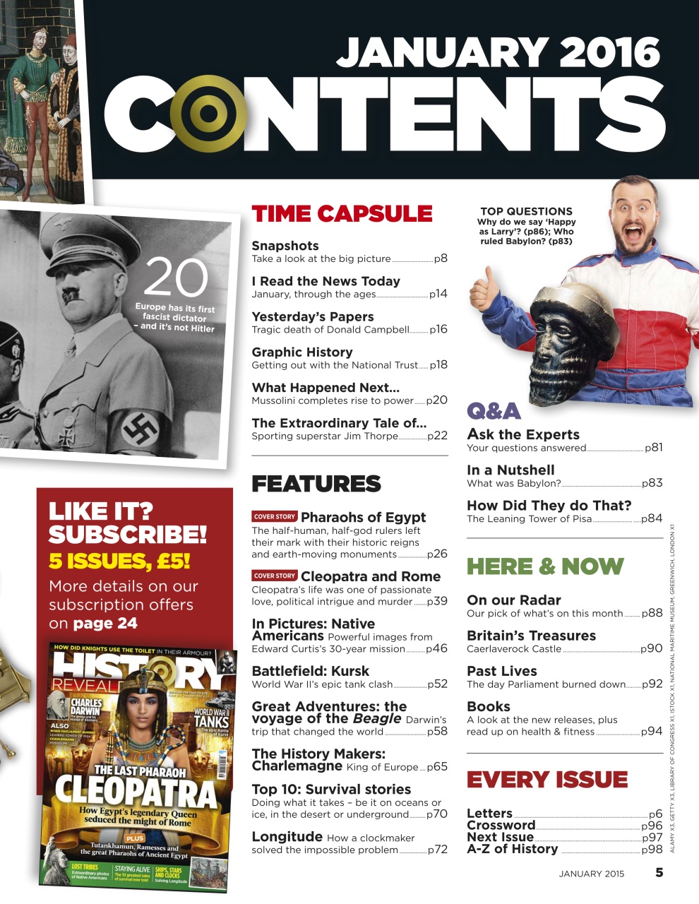 BBC History Revealed Magazine Preview Pages