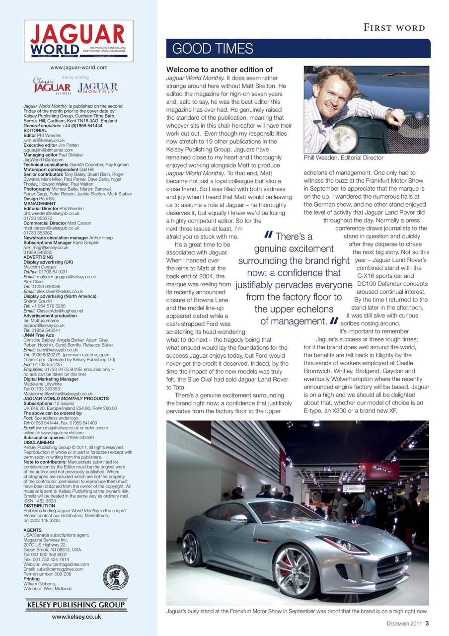 Jaguar World Preview Pages