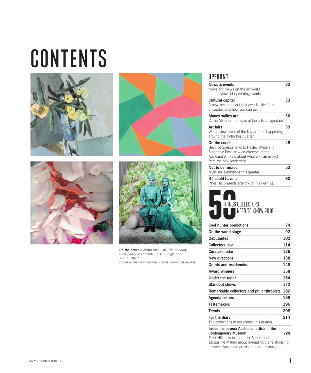 Art Collector Preview Pages