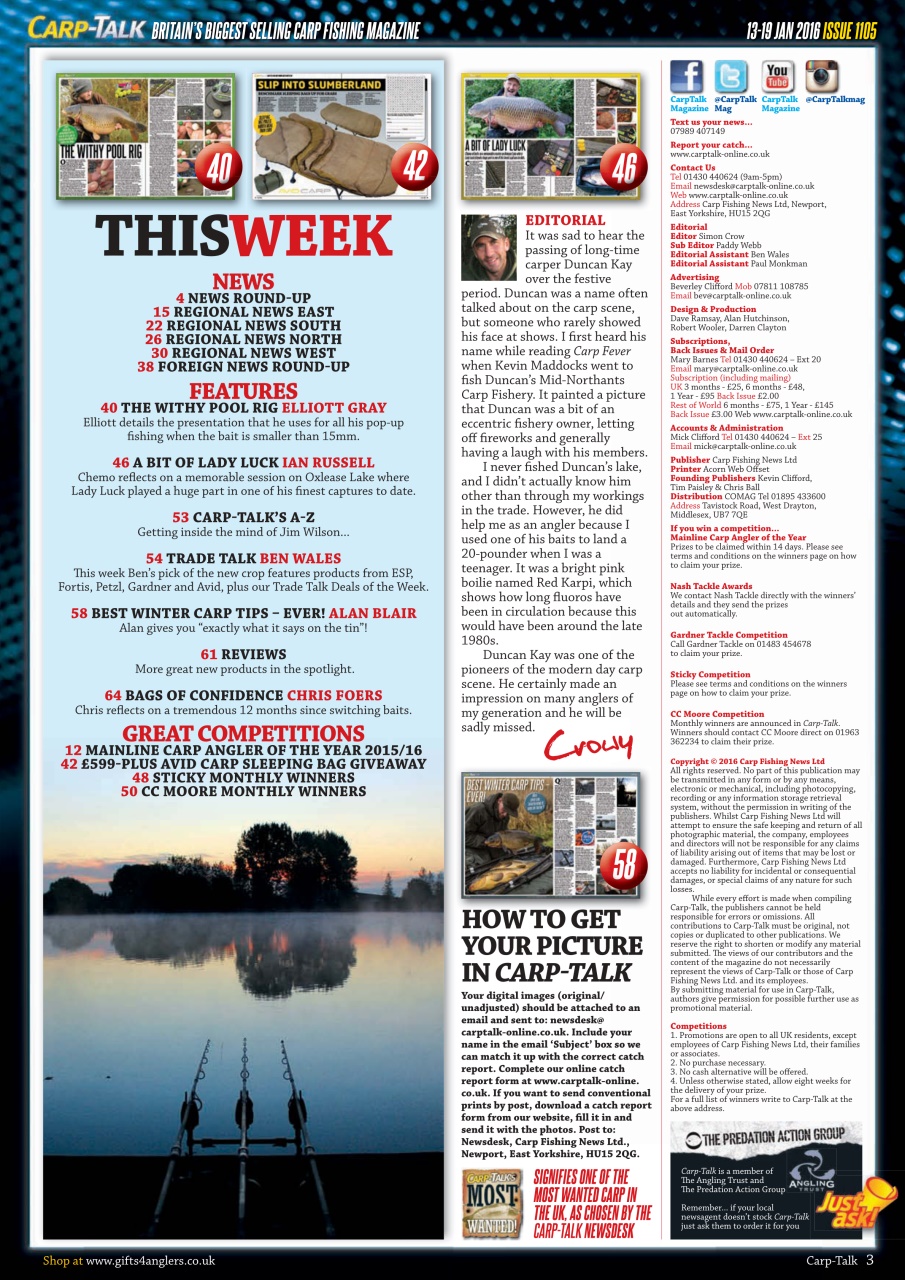 Carp-Talk Preview Pages