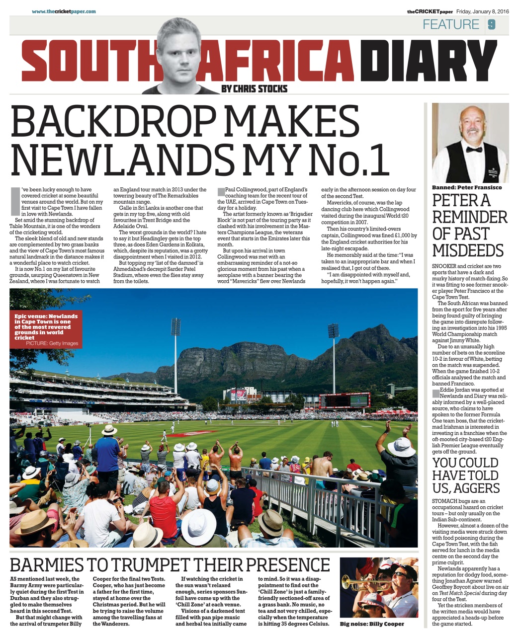 The Cricket Paper Preview Pages