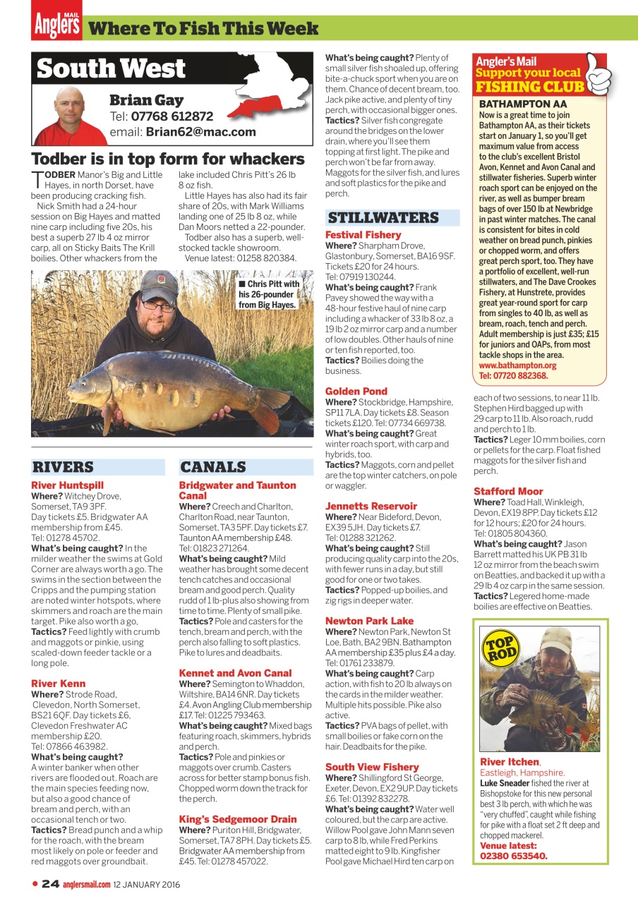 Anglers Mail Preview Pages