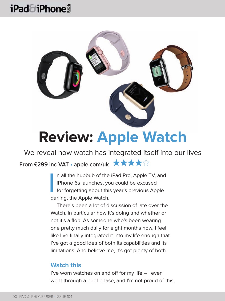 iPad and iPhone User Preview Pages