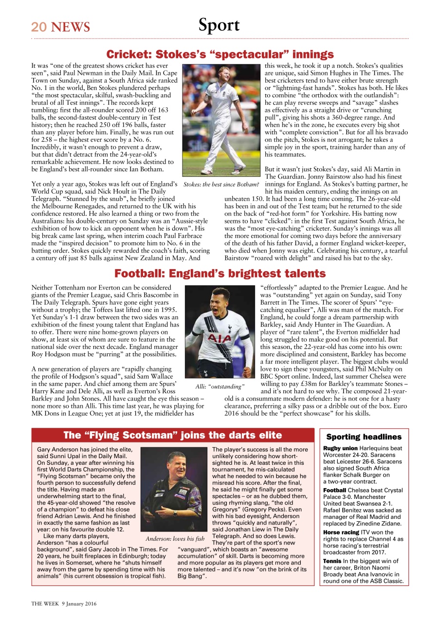 The Week Preview Pages