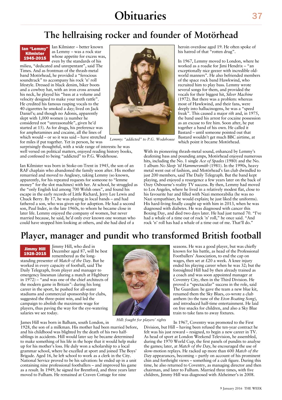 The Week Preview Pages