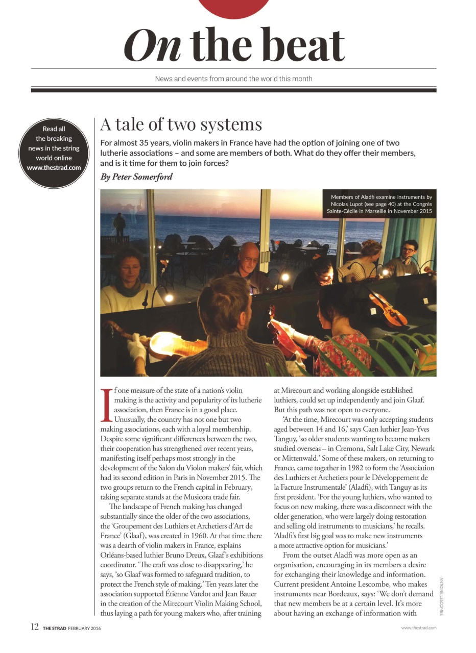 The Strad Preview Pages