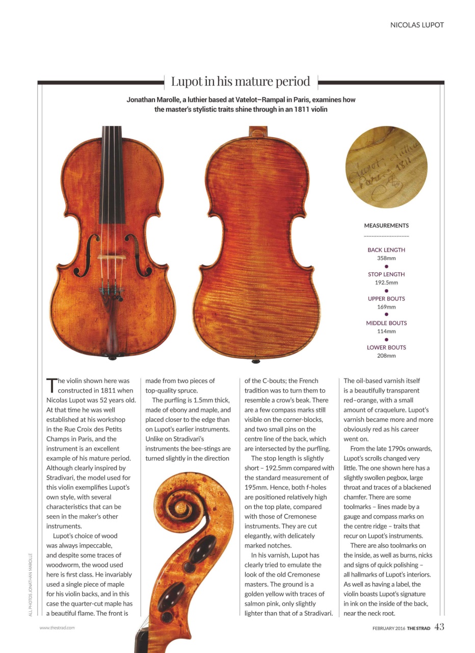 The Strad Preview Pages