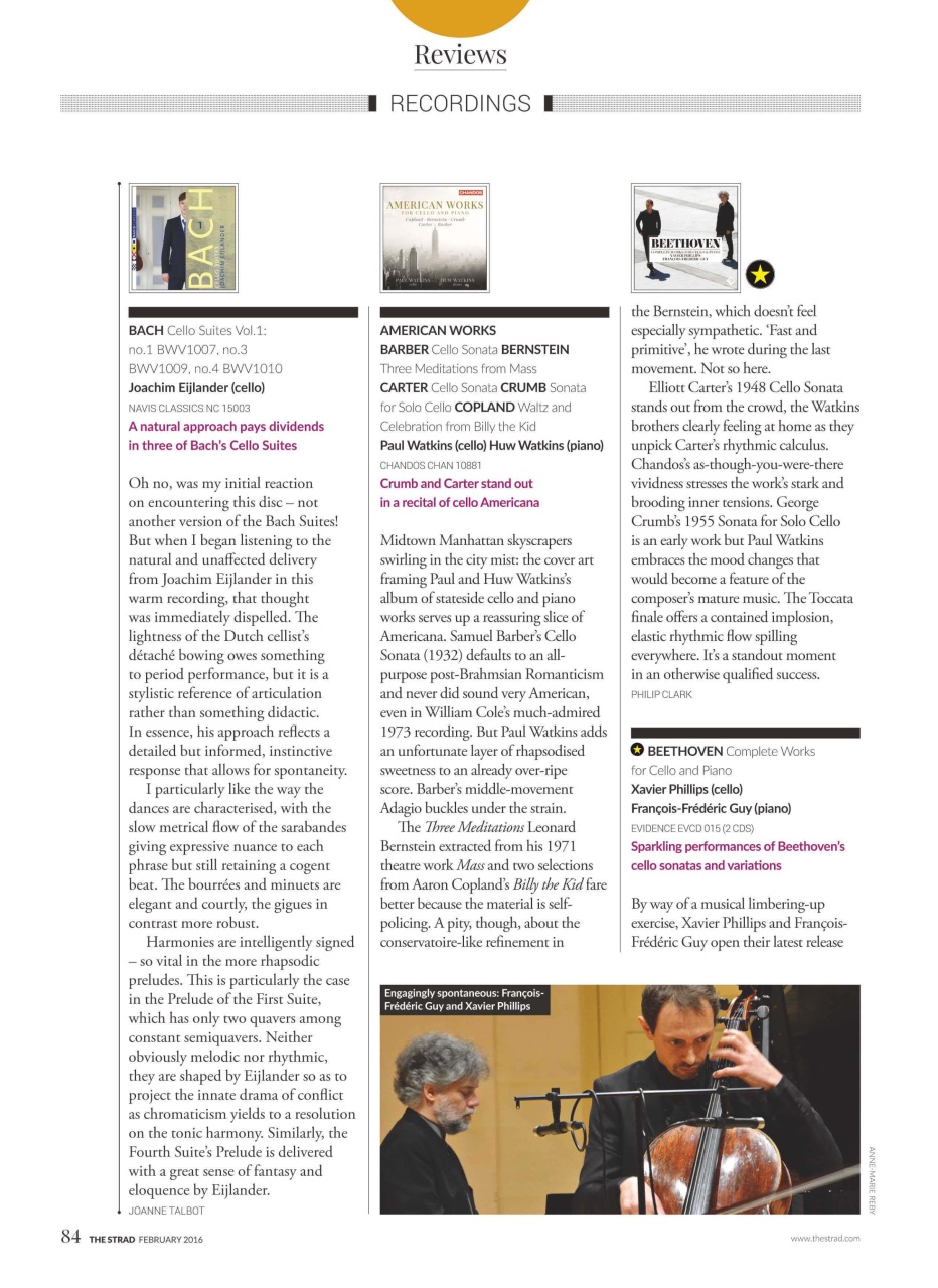 The Strad Preview Pages