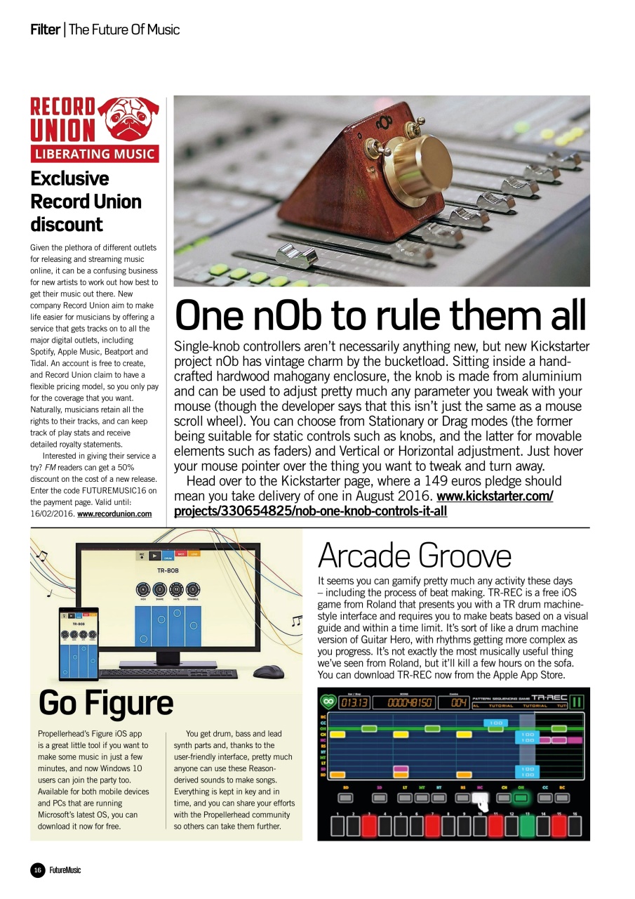 Future Music Preview Pages