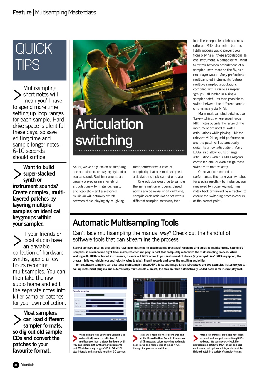 Future Music Preview Pages