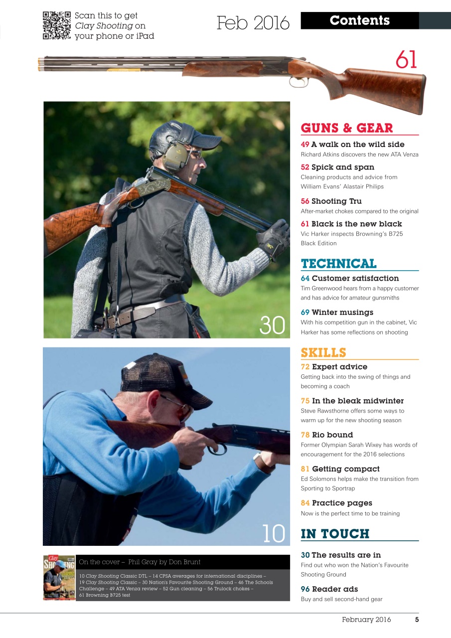 Clay Shooting Preview Pages
