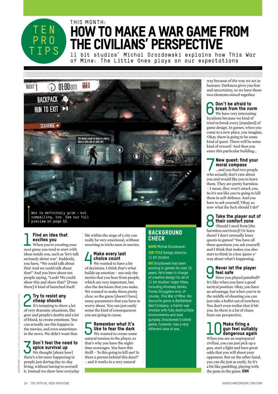 Official Xbox Magazine (UK Edition) Preview Pages