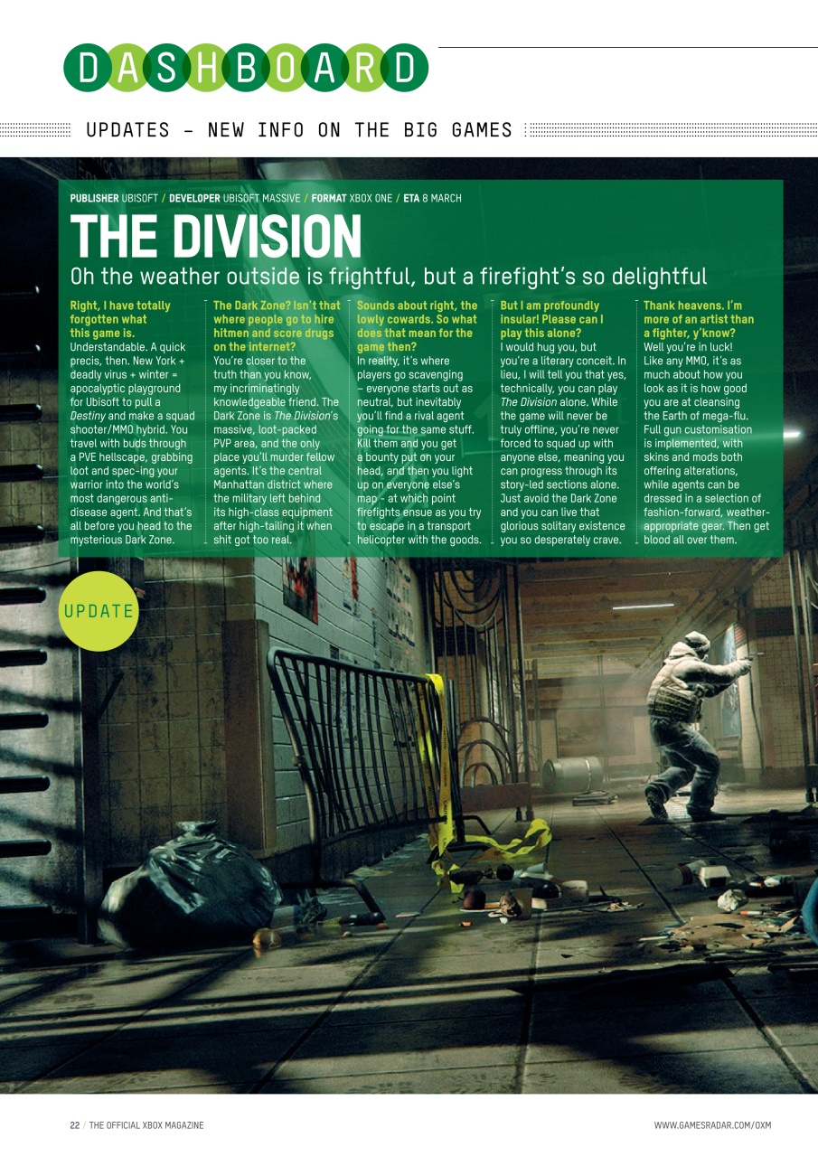 Official Xbox Magazine (UK Edition) Preview Pages