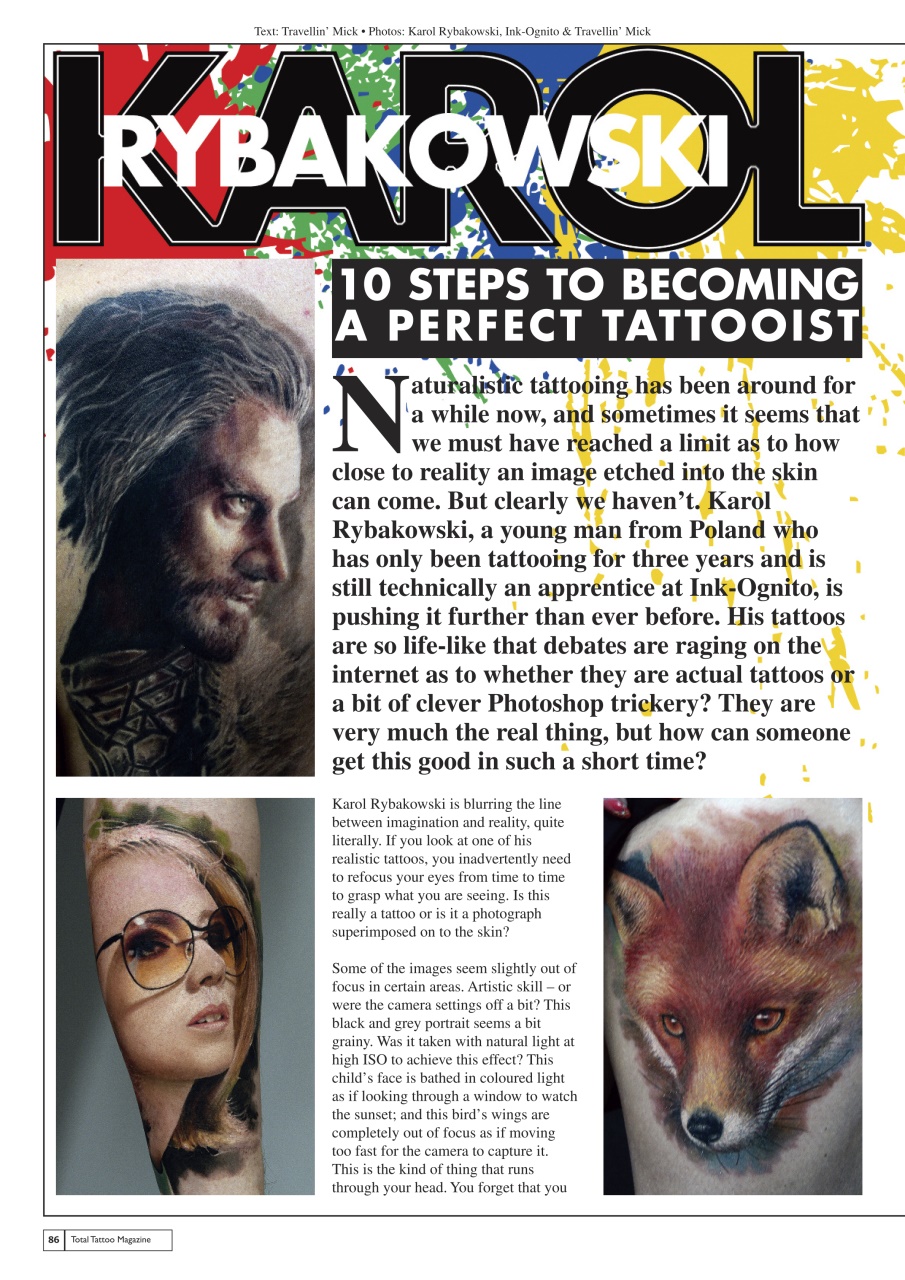 Total Tattoo Preview Pages