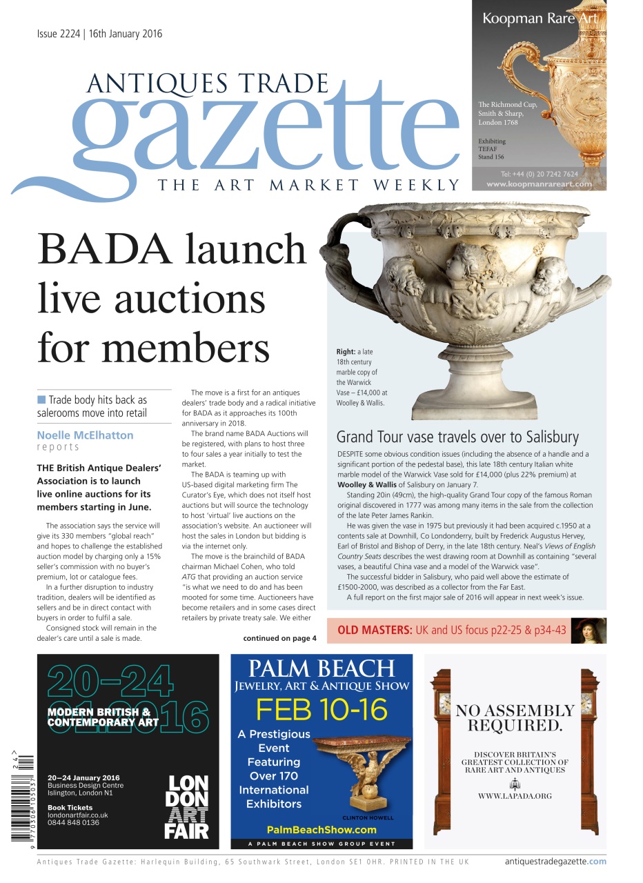 Antiques Trade Gazette Preview Pages