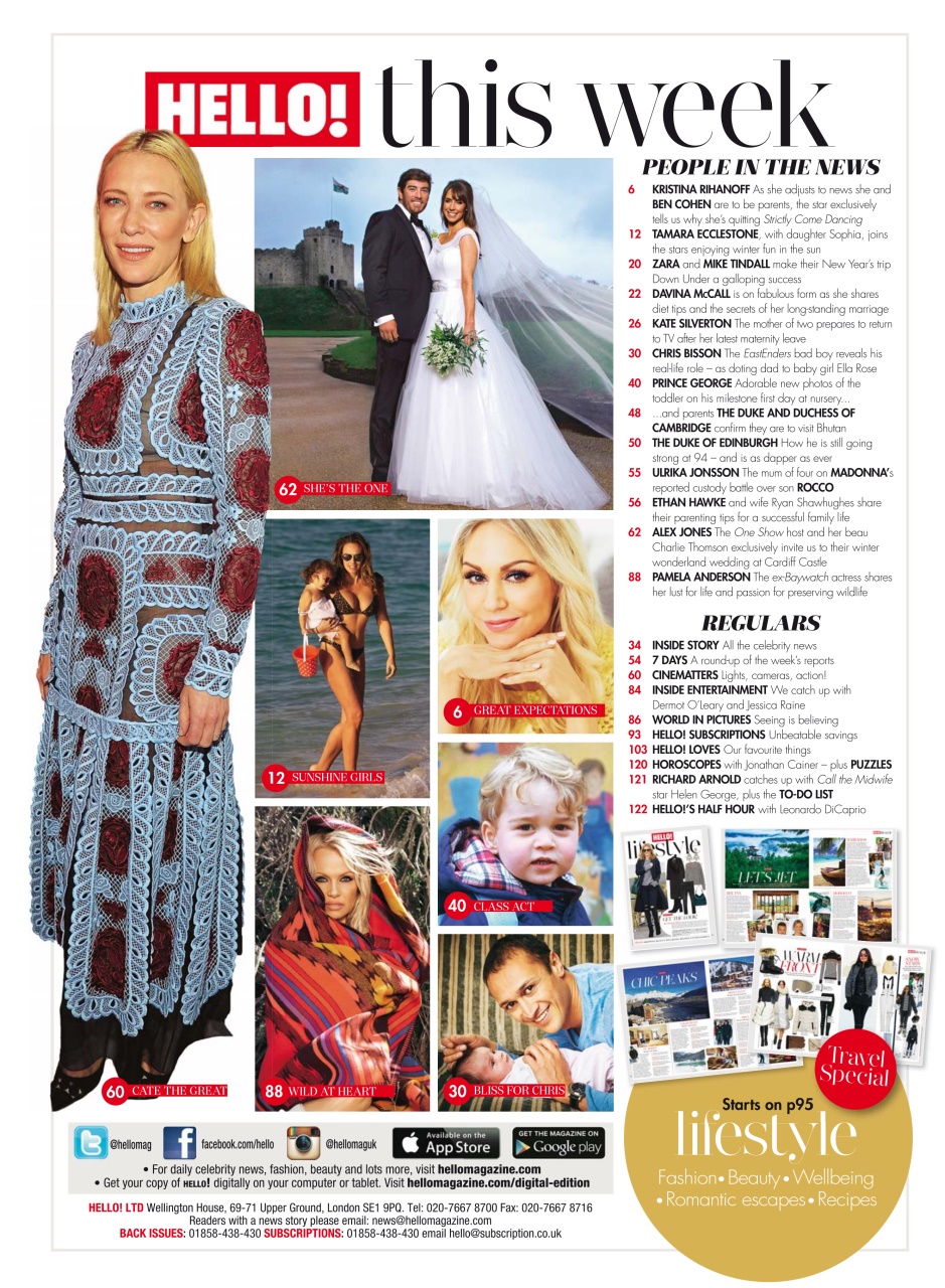 Hello! Magazine Preview Pages