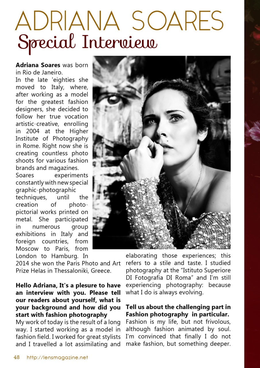 Lens Magazine Preview Pages