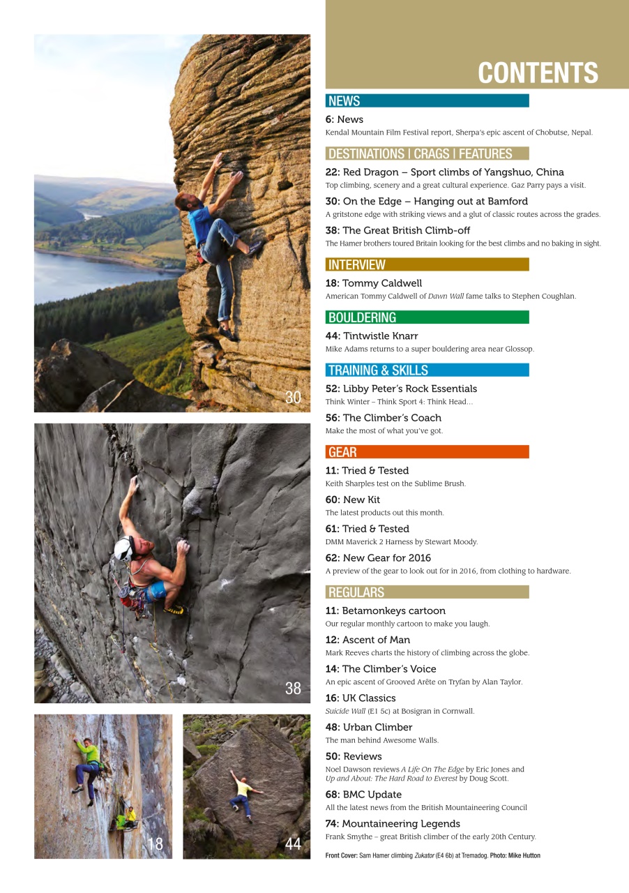 Climber Preview Pages
