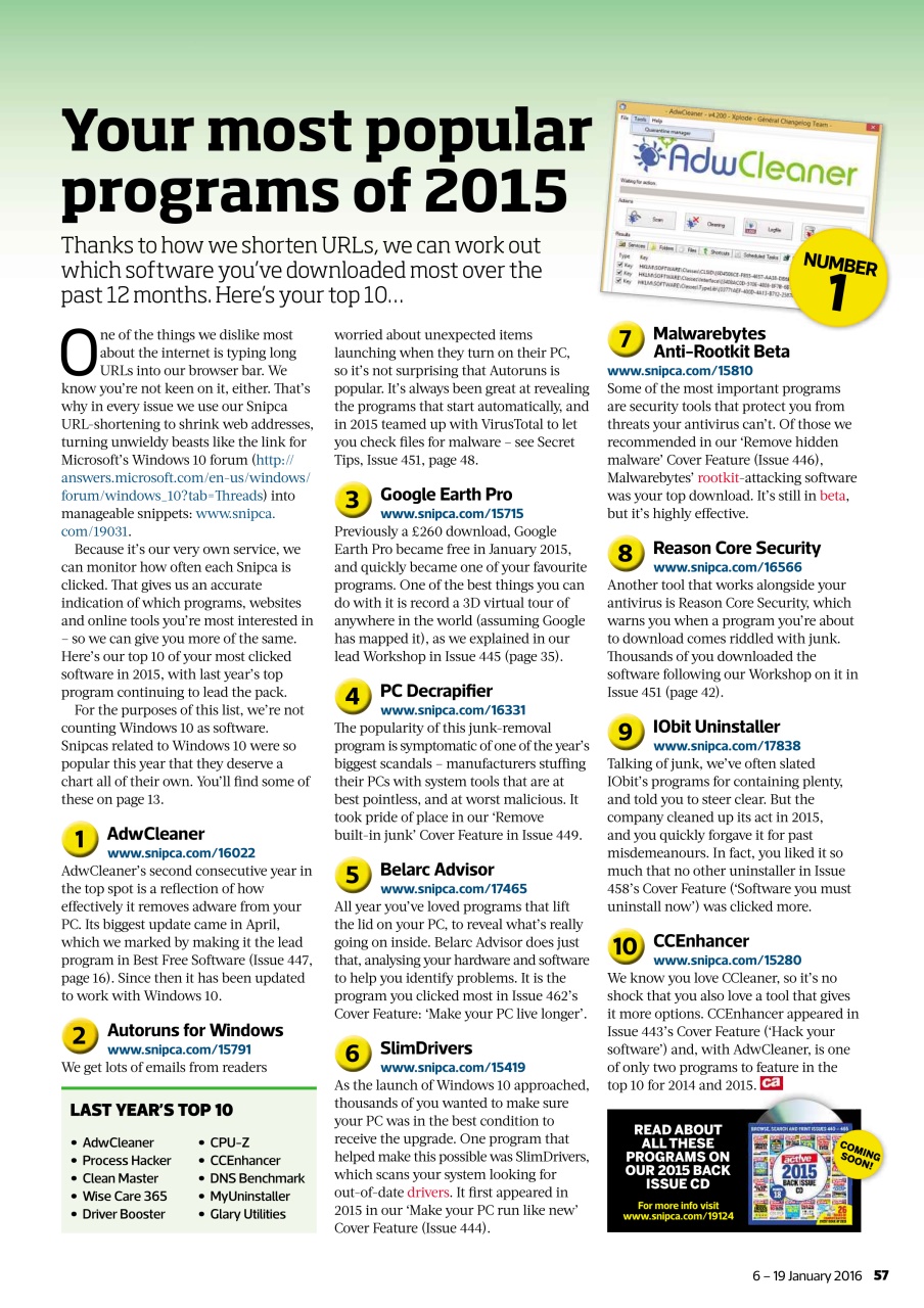 Computer Active Preview Pages