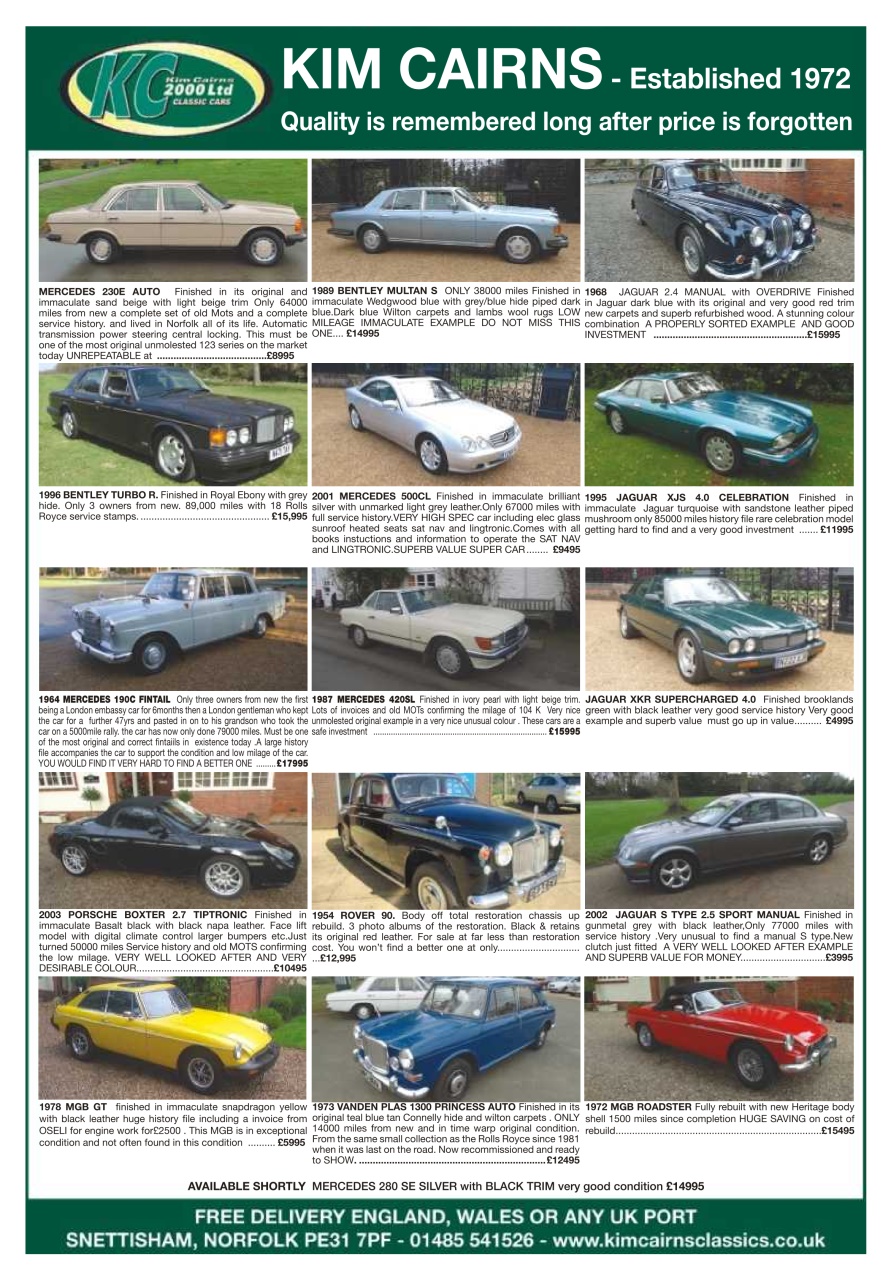 Classic Car Mart Preview Pages