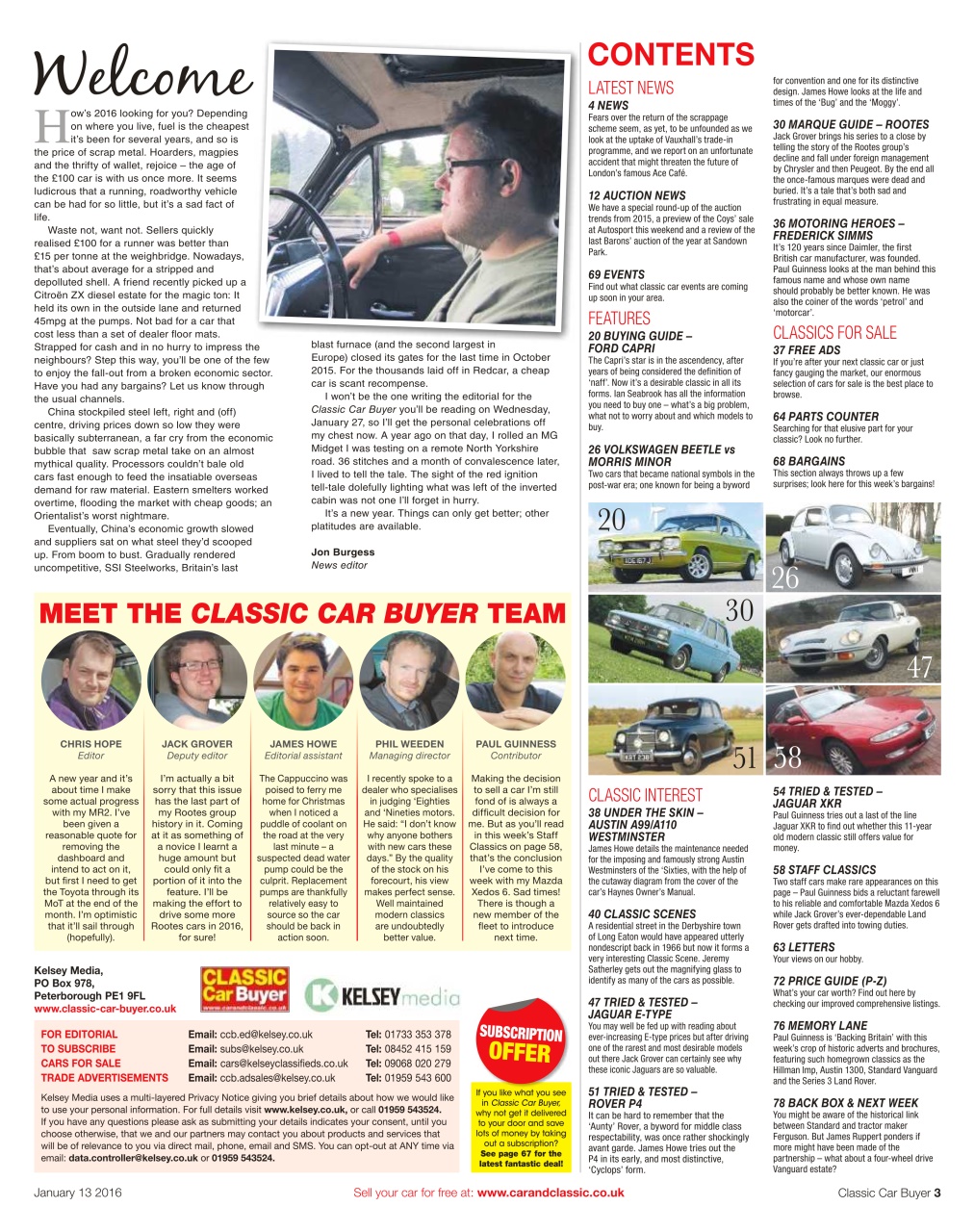Classic Car Buyer Preview Pages