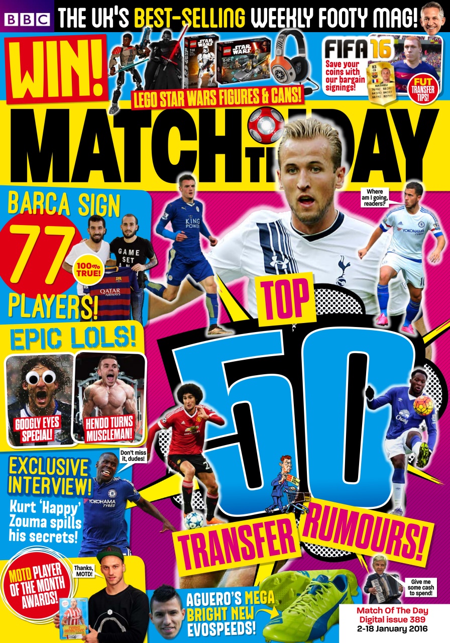 Match of the Day Preview Pages