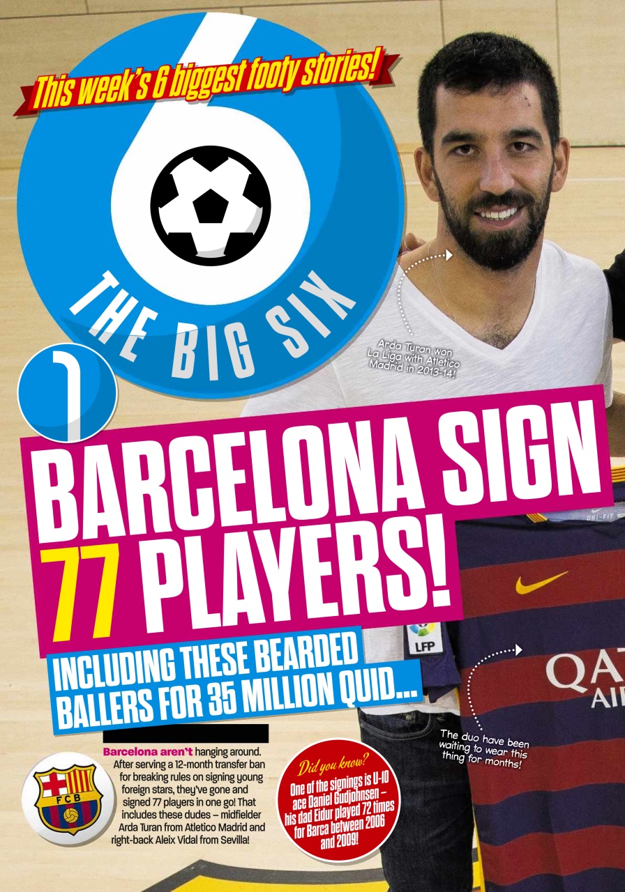 Match of the Day Preview Pages