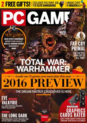 PC Gamer (UK Edition) issue February 2016