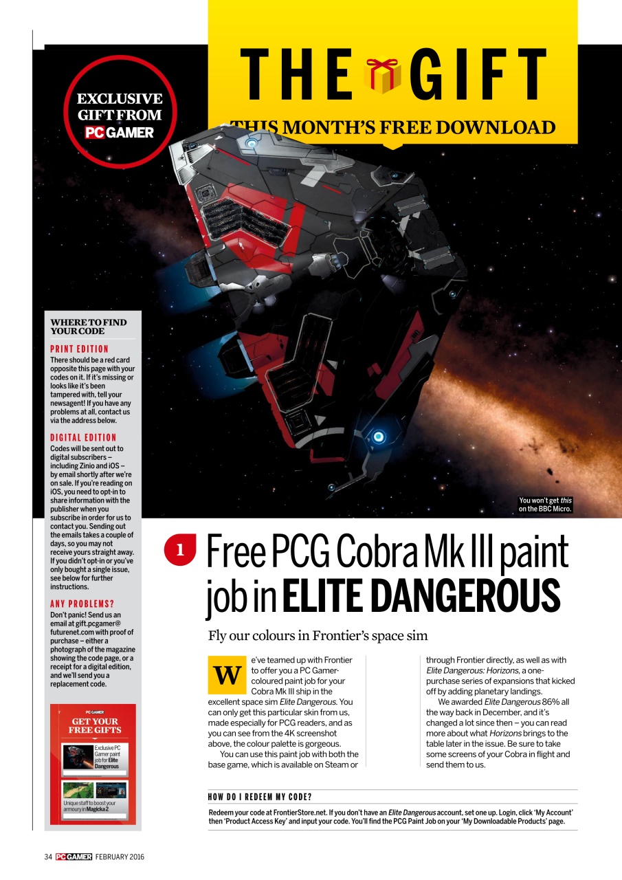 PC Gamer (UK Edition) Preview Pages