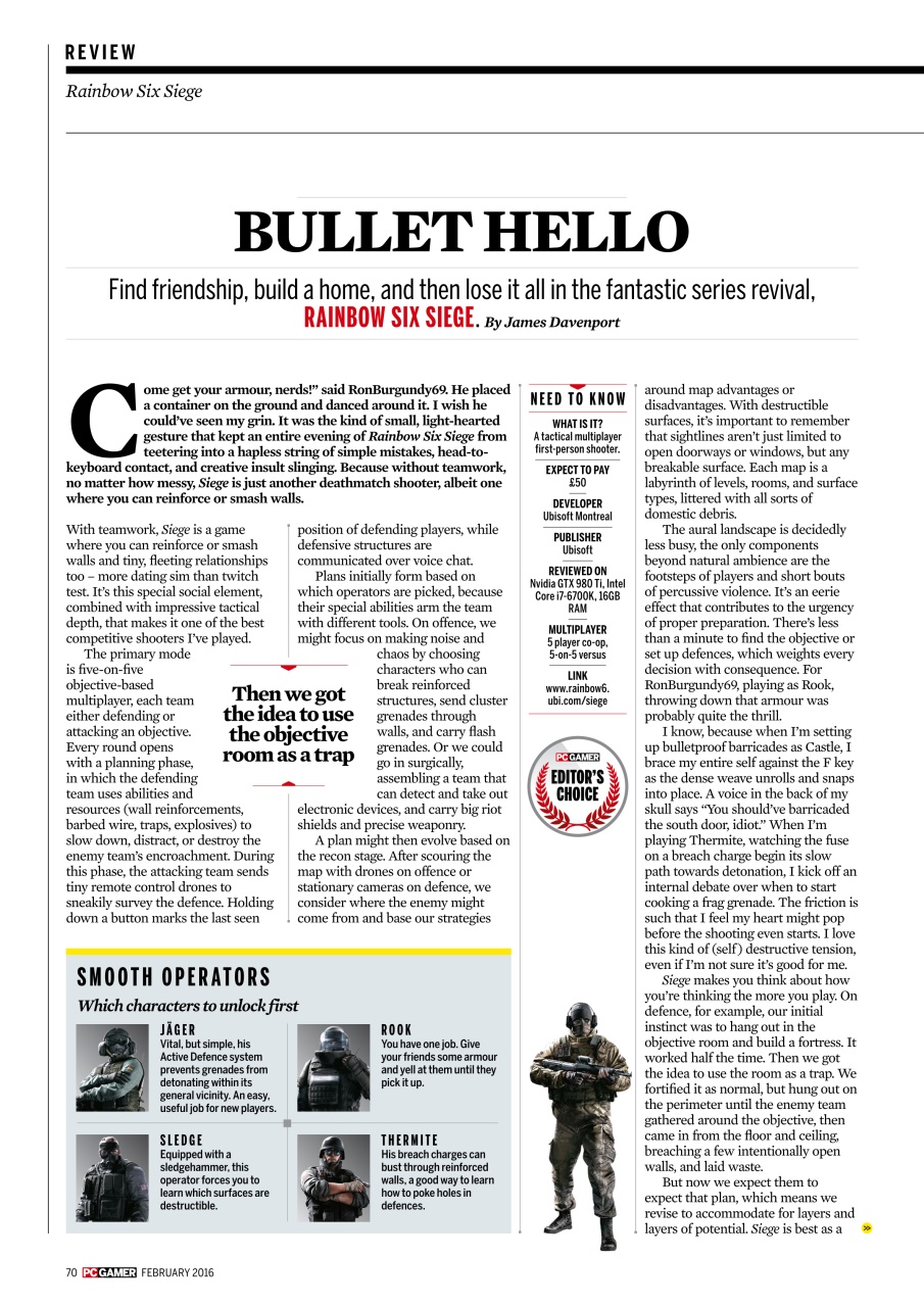 PC Gamer (UK Edition) Preview Pages