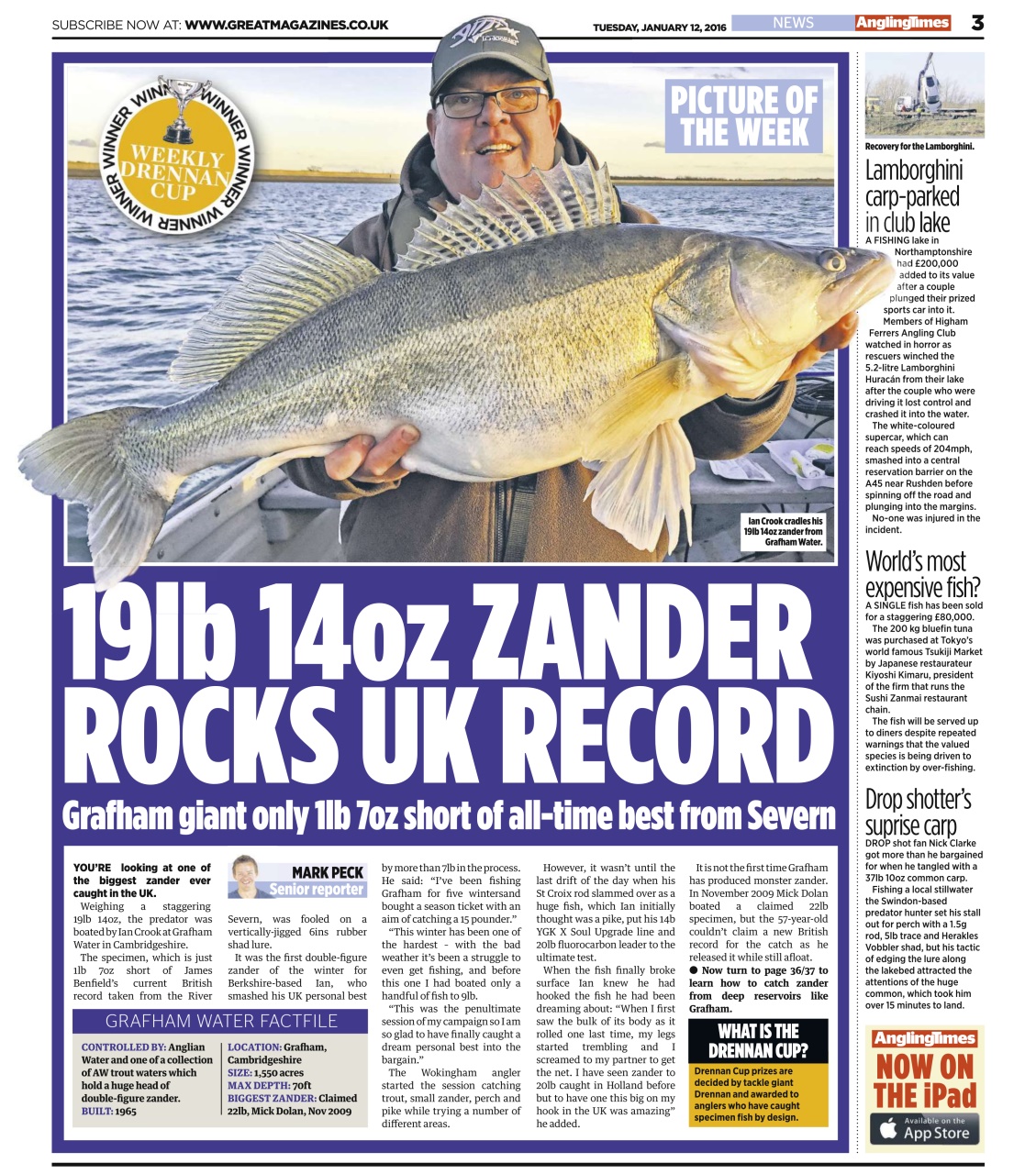 Angling Times Preview Pages