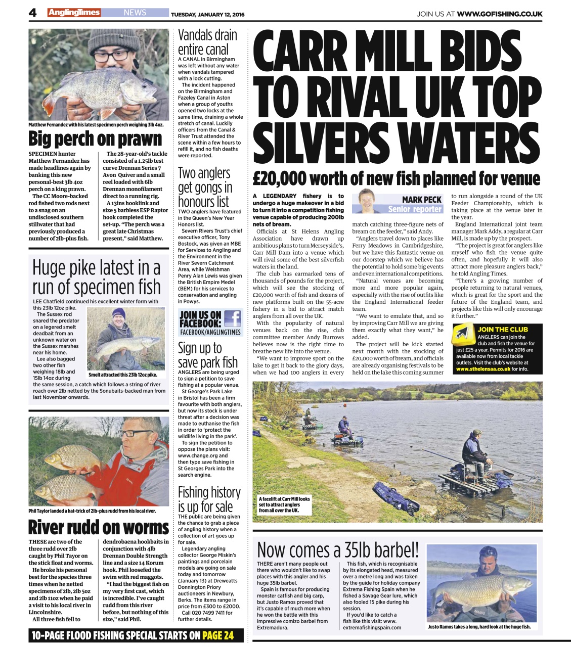 Angling Times Preview Pages