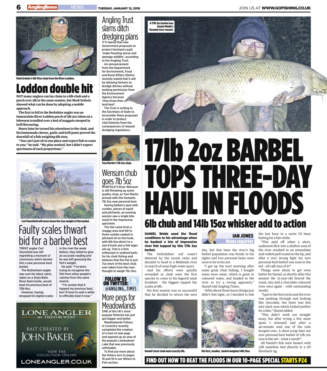 Angling Times Preview Pages