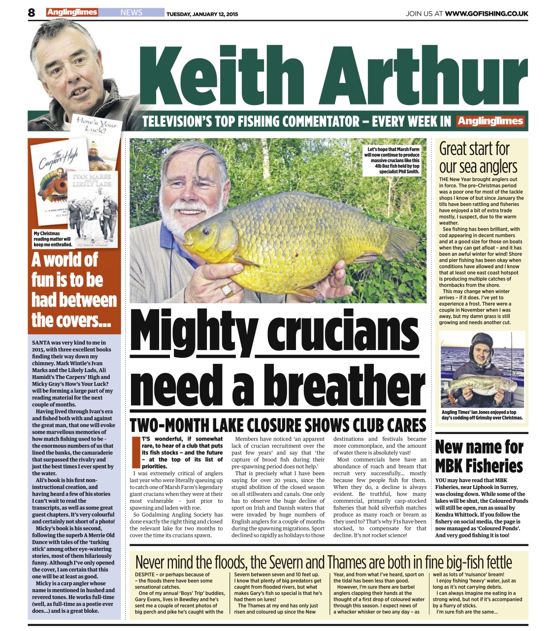 Angling Times Preview Pages
