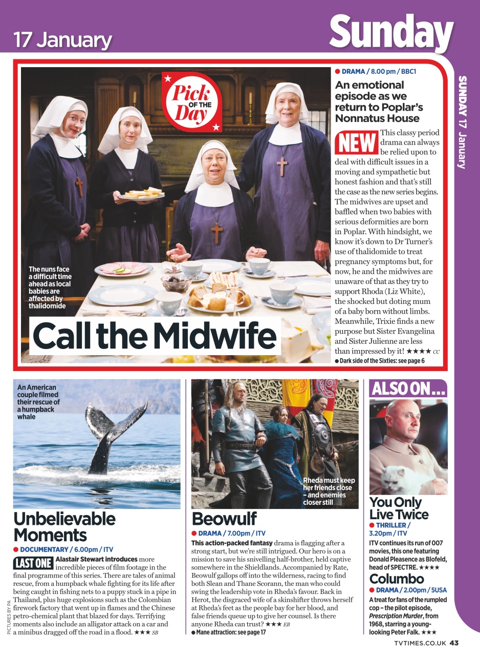 TV Times Preview Pages