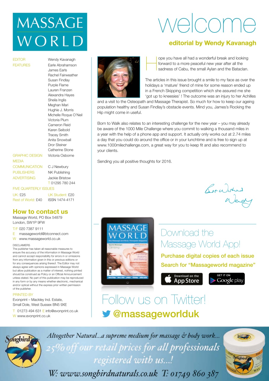 Massage World Preview Pages