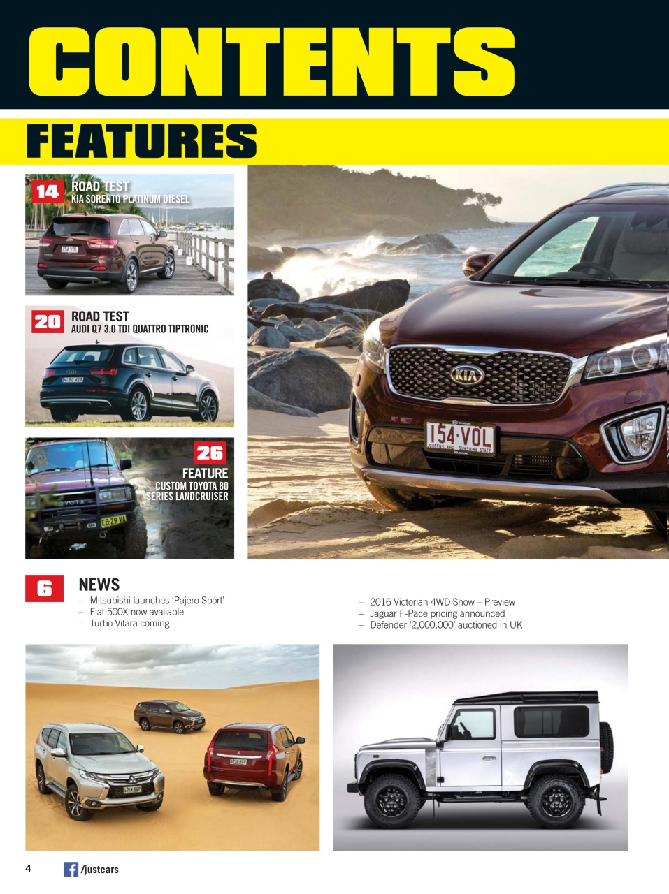 JUST 4X4S Preview Pages