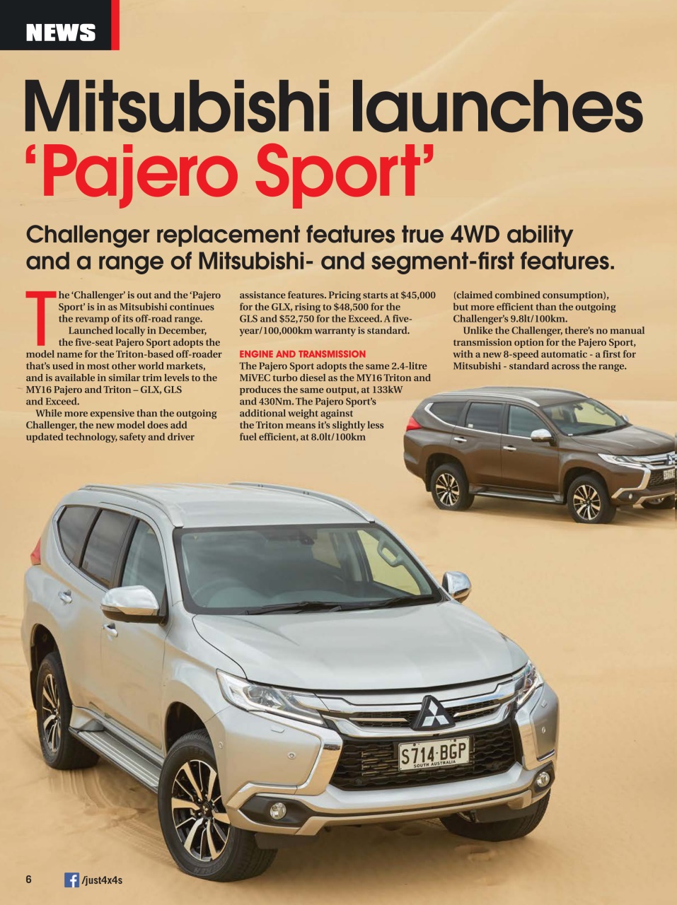 JUST 4X4S Preview Pages