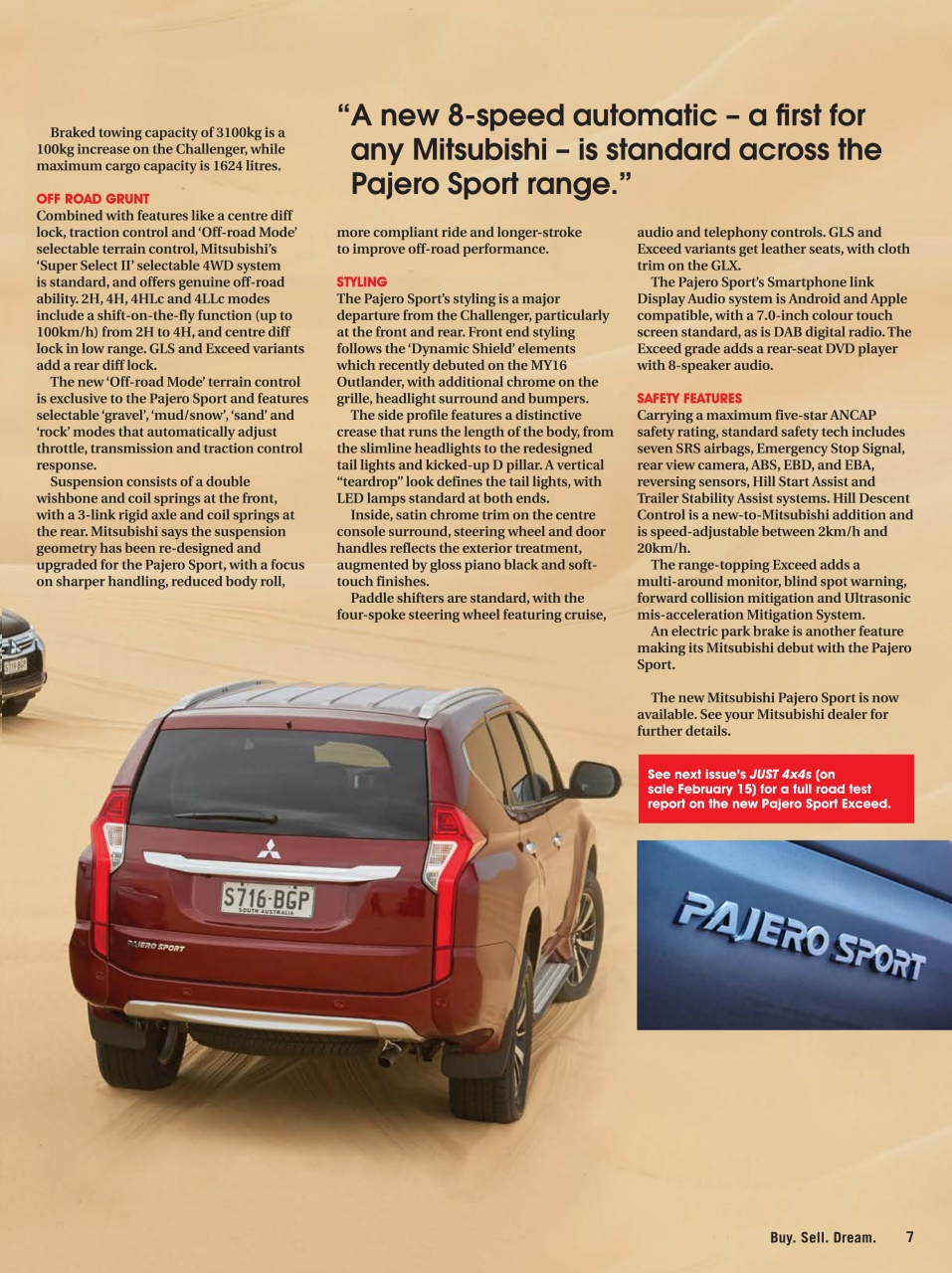 JUST 4X4S Preview Pages