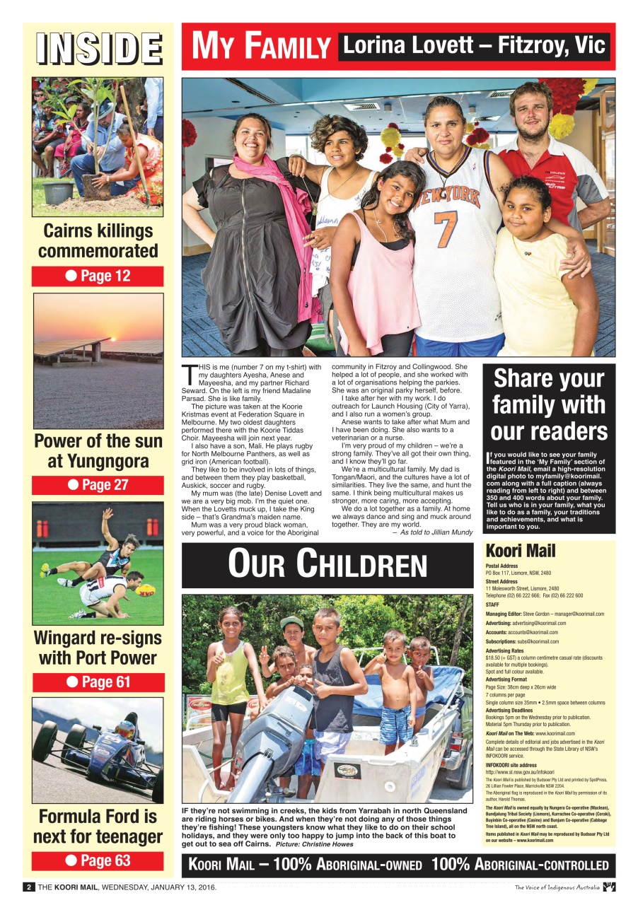 Koori Mail Preview Pages