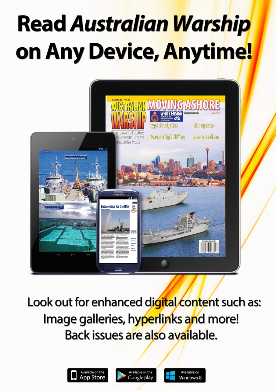 Australian Warship Preview Pages