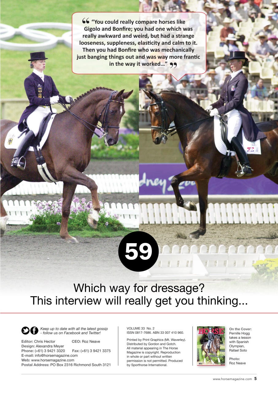 The Horse Magazine Preview Pages