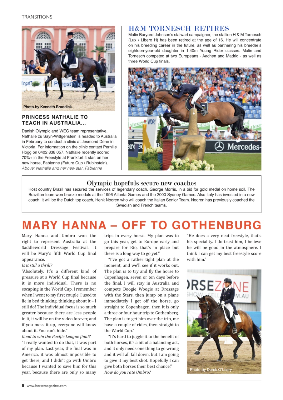 The Horse Magazine Preview Pages