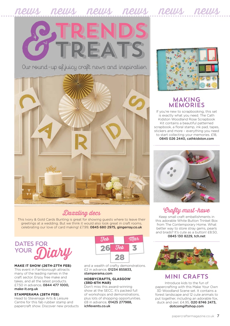 PaperCrafter Preview Pages