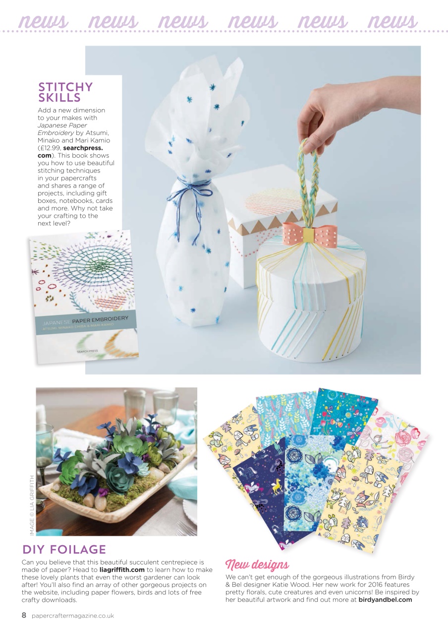 PaperCrafter Preview Pages