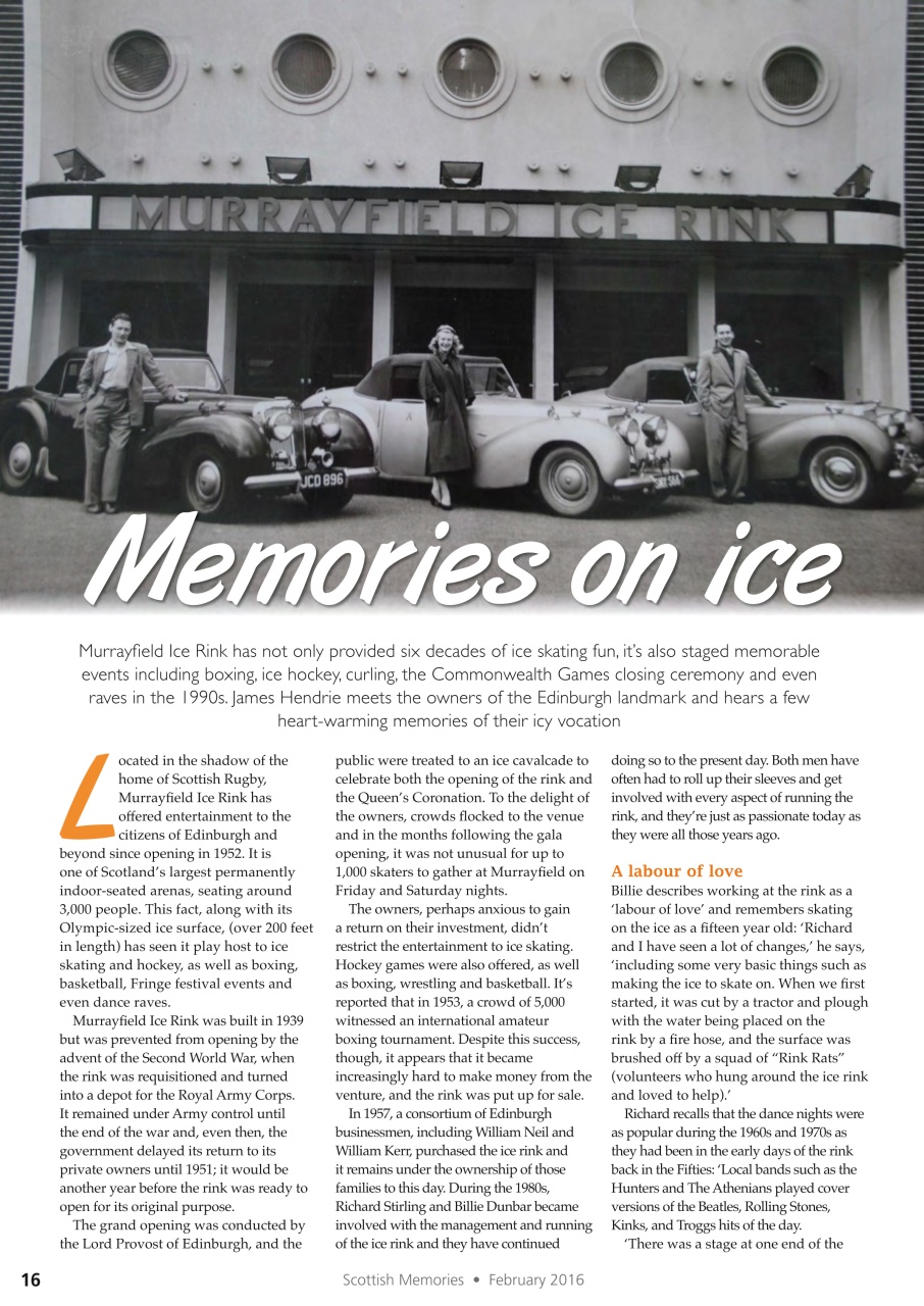 Scottish Memories Preview Pages