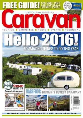 Caravan Magazine issue 50 Amazings Things to Do in the UK | February 2016 | Caravan Magazine